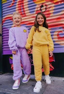 Bright Smiley Fuzzy Set Lavender 21 Bright Smiley Fuzzy Set Lavender -Lola + The Boys sets bright smiley fuzzy set lavender lola the boys 29686610264166