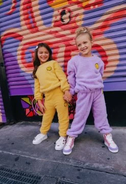 Bright Smiley Fuzzy Set Lavender 22 Bright Smiley Fuzzy Set Lavender -Lola + The Boys sets bright smiley fuzzy set lavender lola the boys 29686610296934