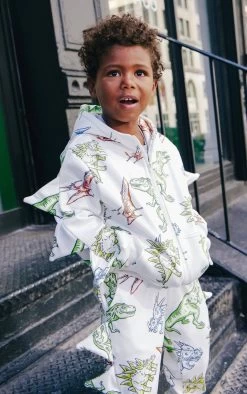 Dino Doodle Jogger Set -Lola + The Boys sets dino doodle jogger set lola the boys 29686608658534