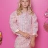 Pink Coco Sequin Tweed Suit -Lola + The Boys sets pink coco sequin tweed suit lola the boys 29638462111846