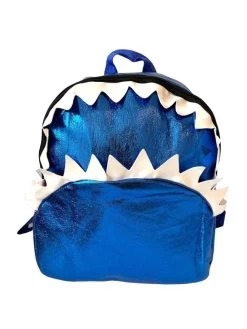 Shark Chomp Mini Backpack 9 Shark Chomp Mini Backpack -Lola + The Boys shark bite mini backpack lola the boys 29120623935590