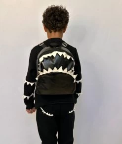 Shark Chomp Mini Backpack 11 Shark Chomp Mini Backpack -Lola + The Boys shark chomp mini backpack lola the boys 29238725083238