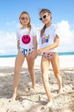 Happy Emoji T-Shirt -Lola + The Boys shirts tops happy emoji t shirt lola the boys 28708566335590