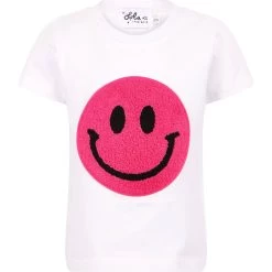 Happy Emoji T-Shirt -Lola + The Boys shirts tops happy emoji t shirt lola the boys 29619161104486