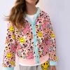 Happy Emoji Unicorn Cardigan 1 Happy Emoji Unicorn Cardigan -Lola + The Boys shirts tops happy emoji unicorn cardigan lola the boys 29283841572966