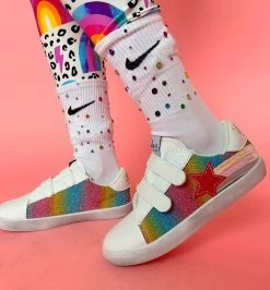 Shooting Star Ombre Sneaker -Lola + The Boys shooting star ombre sneaker lola the boys 29401245581414