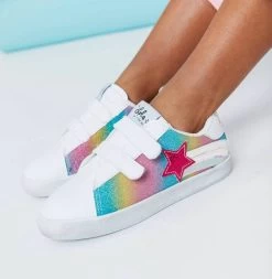 Shooting Star Ombre Sneaker -Lola + The Boys shooting star ombre sneaker lola the boys 29504026017894