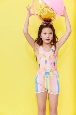 Pastel Ombre Terry Short 8 Pastel Ombre Terry Short -Lola + The Boys shorts pastel ombre terry short lola the boys 29541657935974