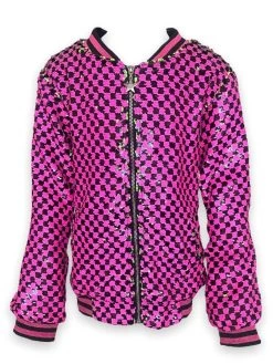 Skater Princess Checkered Jacket -Lola + The Boys skater princess checked dress lola the boys 29026599534694