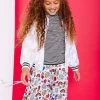 Happy Graffiti Pleated Skirt -Lola + The Boys skirt happy graffiti pleated skirt lola the boys 29350548832358