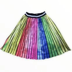 Ombre Stripe Midi Skirt 12 Ombre Stripe Midi Skirt -Lola + The Boys skirt metallic ombre stripe midi skirt lola the boys 28655013789798