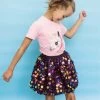 Midnight Paillette Skirt -Lola + The Boys skirt midnight pailette skirt lola the boys 28442750091366