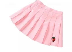Strawberry Tennis Skirt -Lola + The Boys skirt strawberry tennis skirt lola the boys 28037740658790