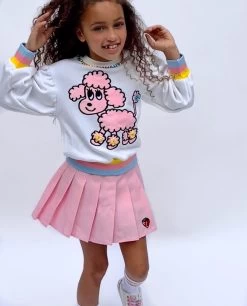 Strawberry Tennis Skirt -Lola + The Boys skirt strawberry tennis skirt lola the boys 29125869011046