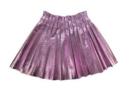 Foil Pleated Skirt -Lola + The Boys skirts foil pleated skirt lola the boys 29101572096102