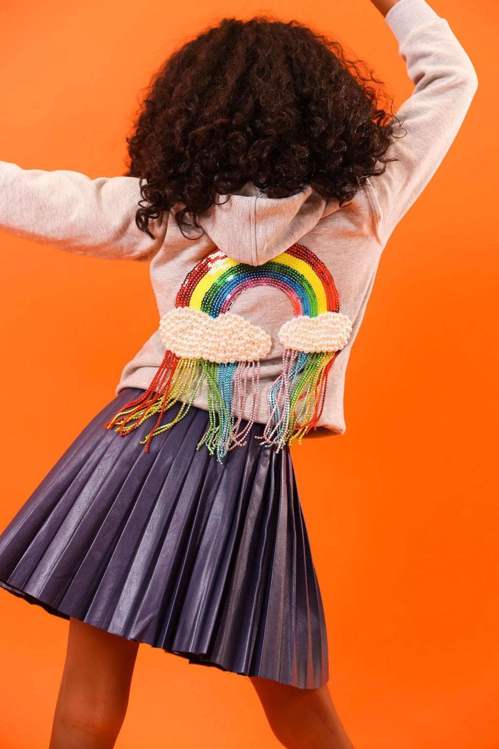 Pleated Vegan Leather Mini Skirt 15 Pleated Vegan Leather Mini Skirt - Image 13