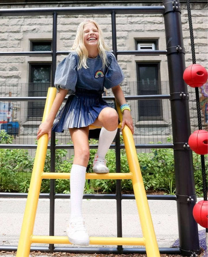 Pleated Vegan Leather Mini Skirt 5 Pleated Vegan Leather Mini Skirt - Image 3