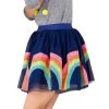 Rainbow Sequin Tutu -Lola + The Boys skirts rainbow sequin tutu lola the boys 28328583233638