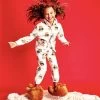 Teddy Plush Bear Lounge Set -Lola + The Boys sleepwear loungewear teddy plush bear lounge set preorder ships 11 30 lola the boys 28551436337254