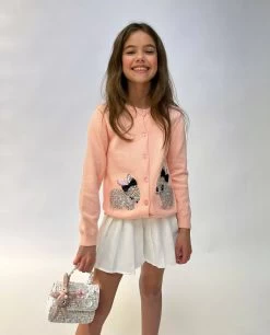 Sparkle Bunny Cardigan -Lola + The Boys sparkle bunny cardigan lola the boys 29578644160614