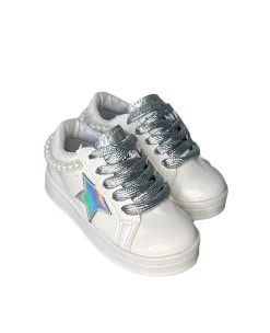 Stars And Pearls Sneaker -Lola + The Boys stars and pearls sneaker lola the boys 29629522149478