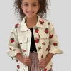 Strawberry Denim Jacket -Lola + The Boys strawberry denim jacket lola the boys 29123575021670