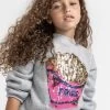 French Fries Grey Sweatshirt -Lola + The Boys sweaters sweatshirts french fries grey sweatshirt lola the boys 28407186423910