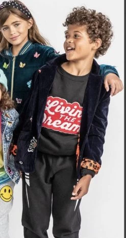 Livin The Dream Sweatshirt -Lola + The Boys sweaters sweatshirts livin the dream sweatshirt lola the boys 15589600526438