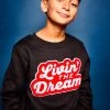 Livin The Dream Sweatshirt -Lola + The Boys sweaters sweatshirts livin the dream sweatshirt lola the boys 29131920801894