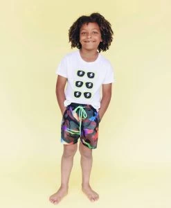 Cool Camo Swim Shorts 11 Cool Camo Swim Shorts -Lola + The Boys swimwear cool camo swim shorts lola the boys 28324671750246