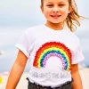 3D Rainbow T-Shirt -Lola + The Boys t shirts 3 d rainbow t shirt lola the boys 28733810147430