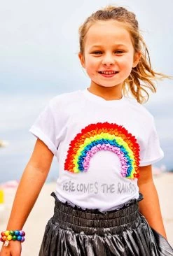 Lola + The Boys 35 3D Rainbow T-Shirt