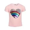 Rainbow Heart Flip Ringer T-Shirt -Lola + The Boys tees rainbow heart flip ringer t shirt lola the boys 15479667884134
