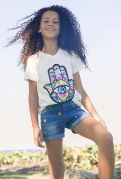 Sequin Hamsa T-Shirt