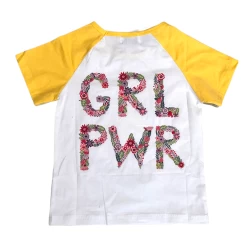 Unicorn Girl Power Raglan -Lola + The Boys tees unicorn girl power raglan lola the boys 29091527098470