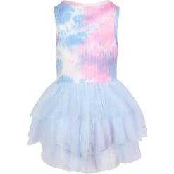 Tie Dye Rainbow Cupcake Tutu Dress -Lola + The Boys tie dye rainbow cupcake tutu dress lola the boys 29618387714150