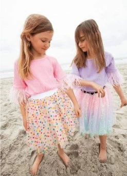 Lola Feather Baby Tee 12 Lola Feather Baby Tee -Lola + The Boys tops lola feather baby tee lola the boys 29658684260454