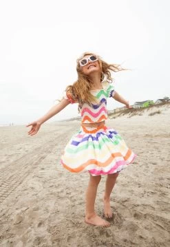 Wavy Pastel Skirt Set -Lola + The Boys wavy pastel skirt set lola the boys 29589877981286