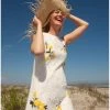 Women’s Crystal Lemon Lace Dress -Lola + The Boys women s crystal lemon lace dress lola the boys 29605464637542