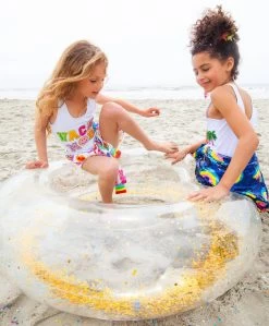 Women's Crystal VACAY MODE Swimsuit -Lola + The Boys women s crystal vacay mode swimsuit lola the boys 29609039626342