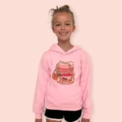 Women's Forbidden Nutella Hoodie 7 Women's Forbidden Nutella Hoodie -Lola + The Boys women s forbidden nutella hoodie lola the boys 29612085641318