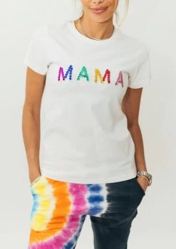 Women's Gems MAMA T-shirts -Lola + The Boys women s gems mama tshirt lola the boys 29500314026086