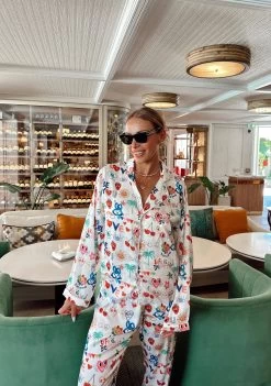 Women's Good Vibes Silk Set