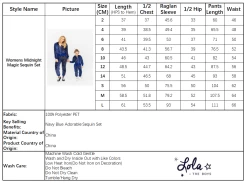 Womens Midnight Magic Sequin Set -Lola + The Boys womens womens midnight magic sequin set lola the boys 29664365019238